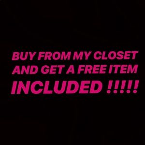 BUY and get FREE ITEM💋